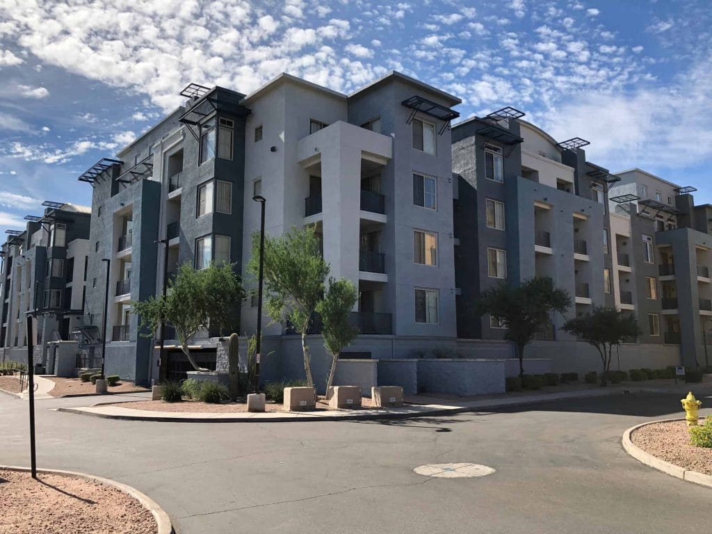 Newly painted lofts in Tempe