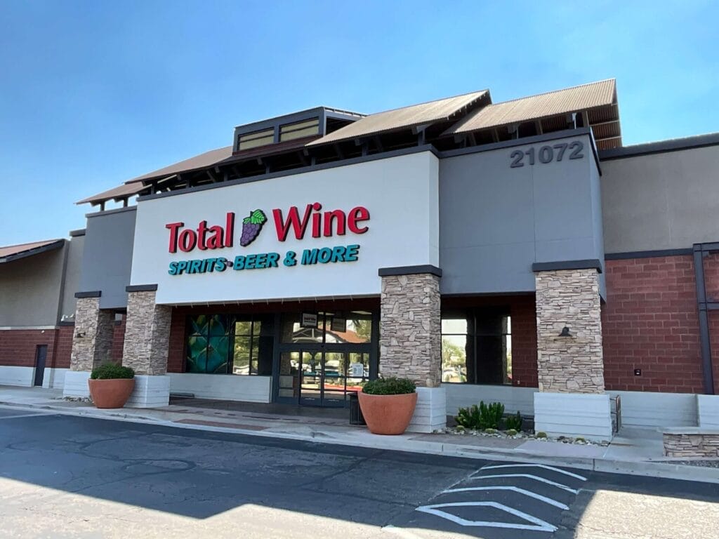 Total Wine Exterior Commercial Painting