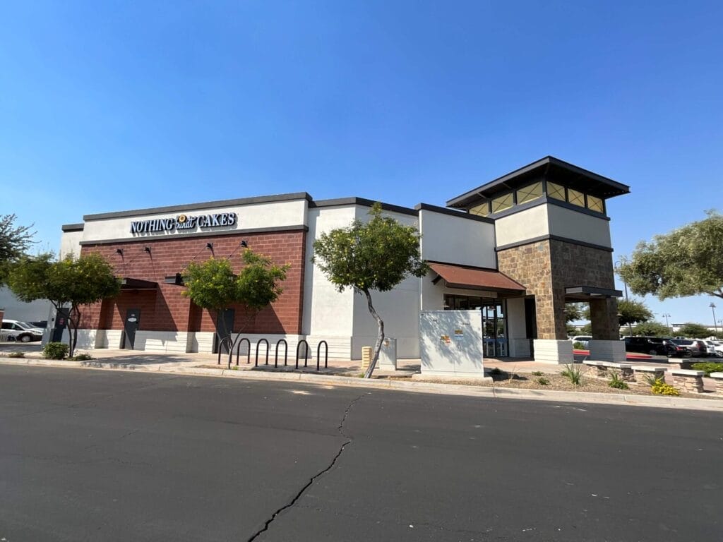 Queen Creek Market Place Exterior Commercial Painting